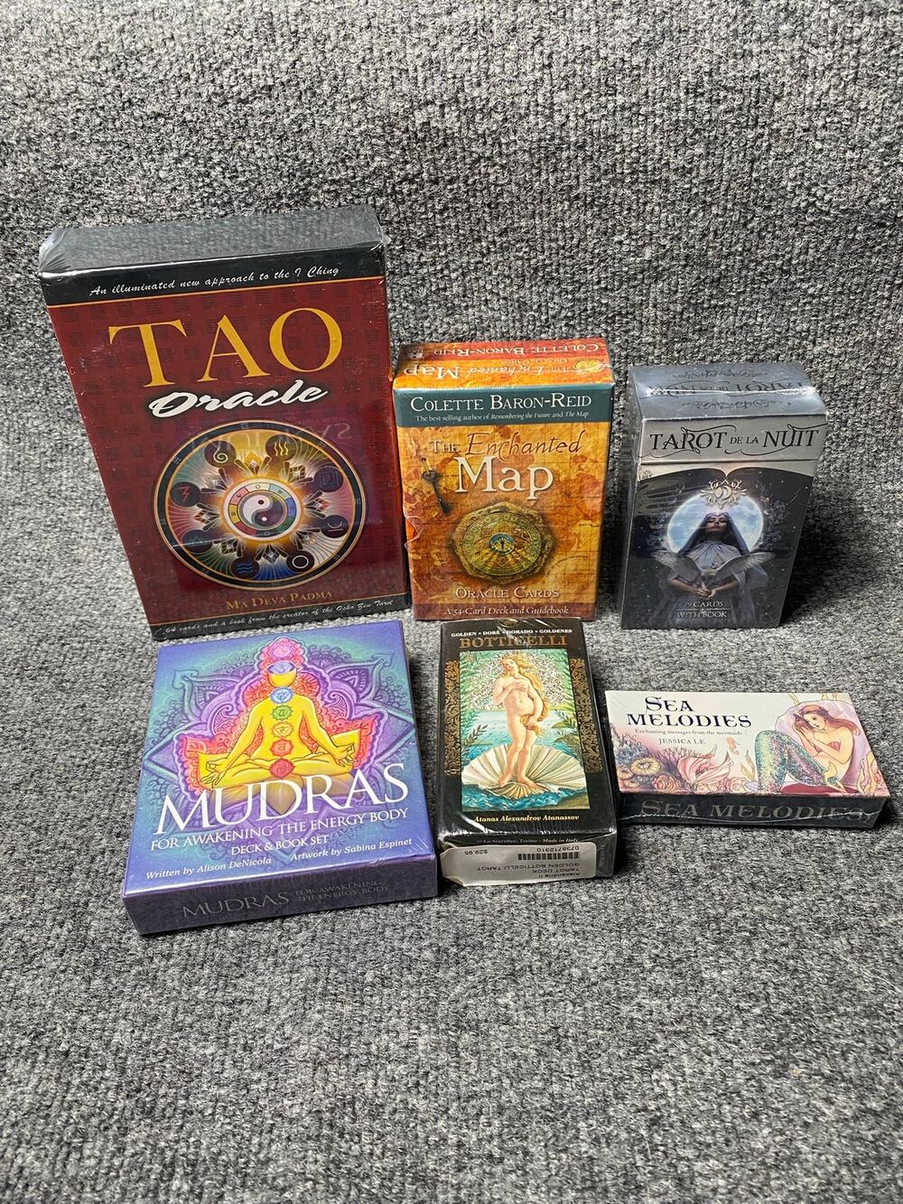 Lot of 6 New Sealed Tarot Oracle Decks -Lot A
